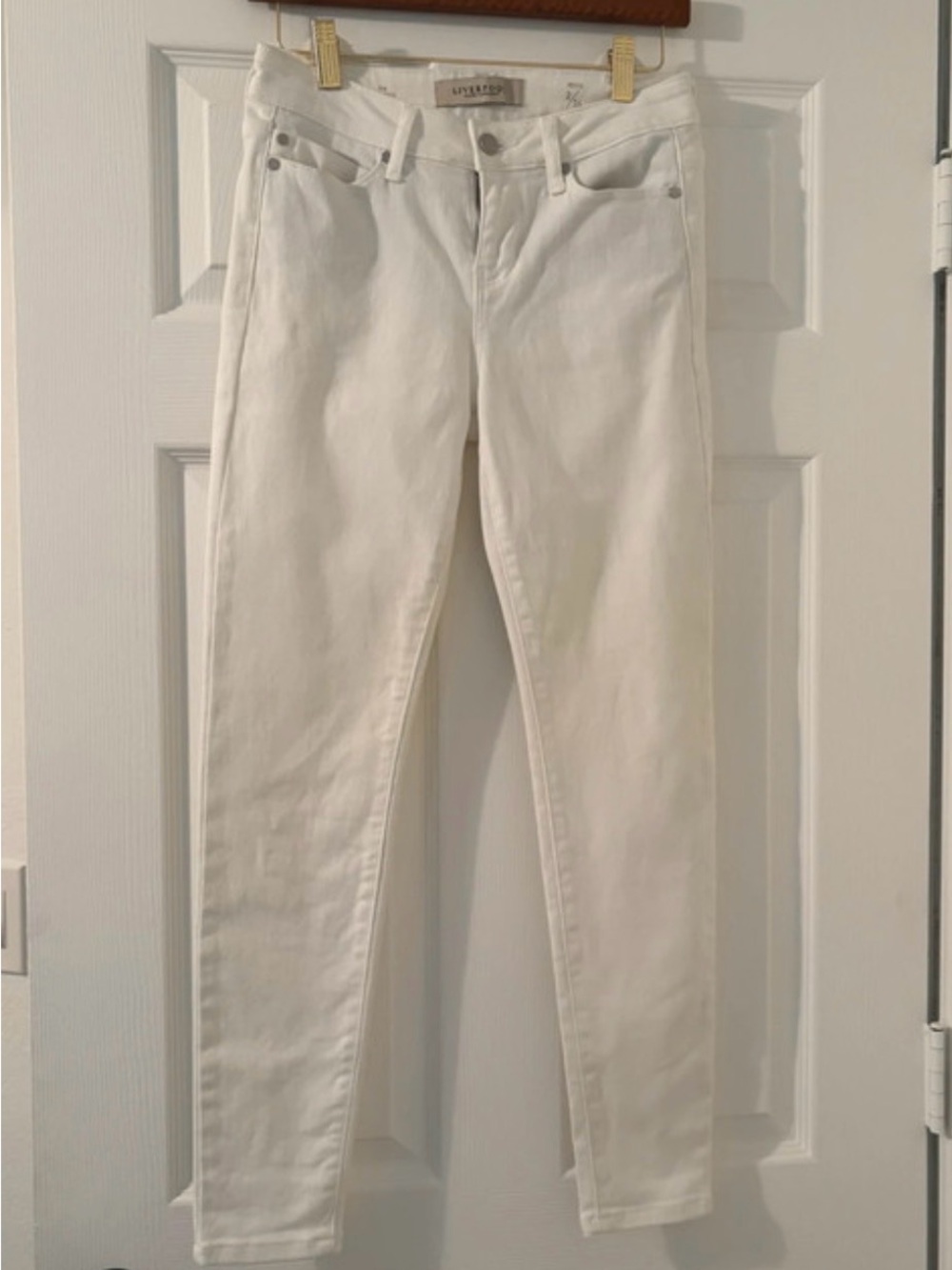 Liverpool White Skinny Jeans